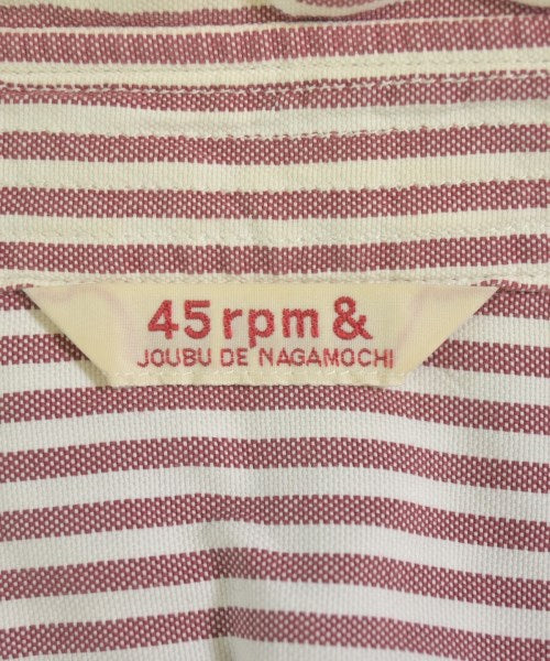 45rpm& 休閒襯衫
