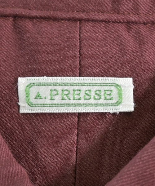 A.PRESSE 休閒襯衫