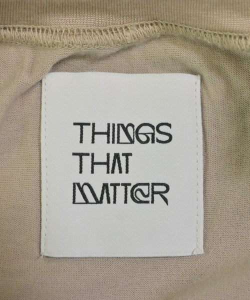 THINGS THAT MATTER T恤/上衣