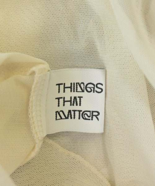 THINGS THAT MATTER T恤/上衣