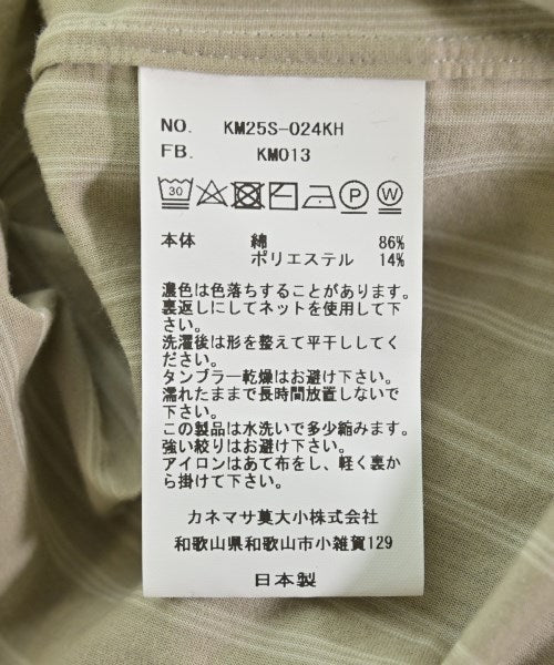 KANEMASA PHIL. 休閒襯衫
