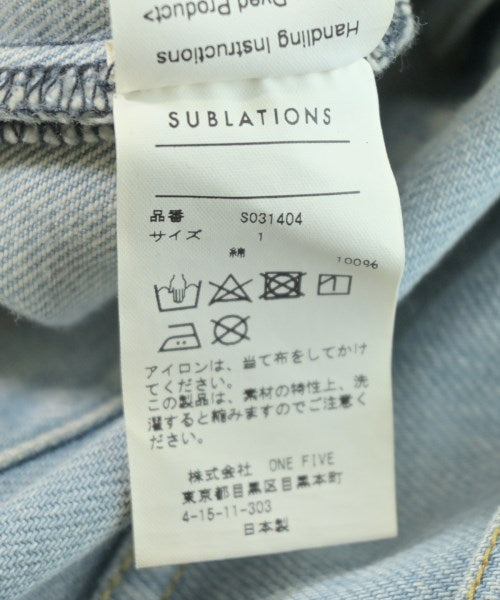 SUBLATIONS 牛仔褲
