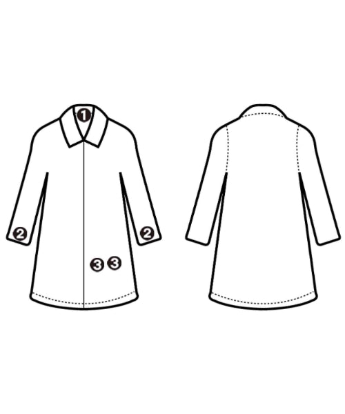 TISSU 支撐領外套