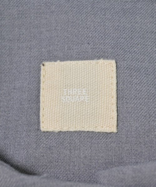 THREE SQUARE 無領外套
