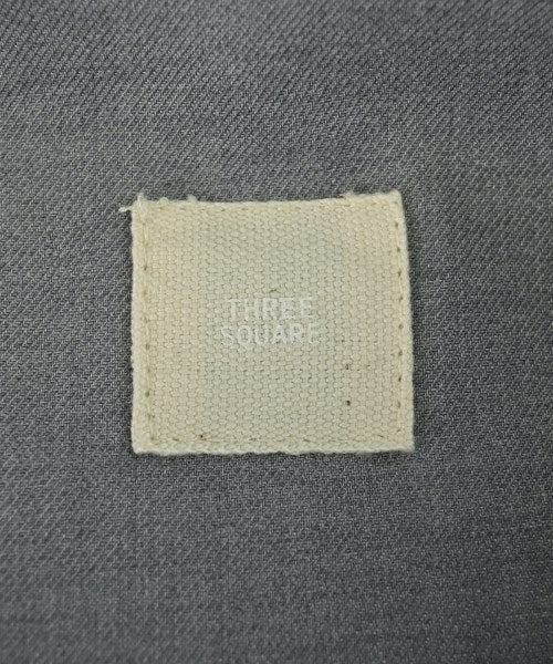 THREE SQUARE 無領外套