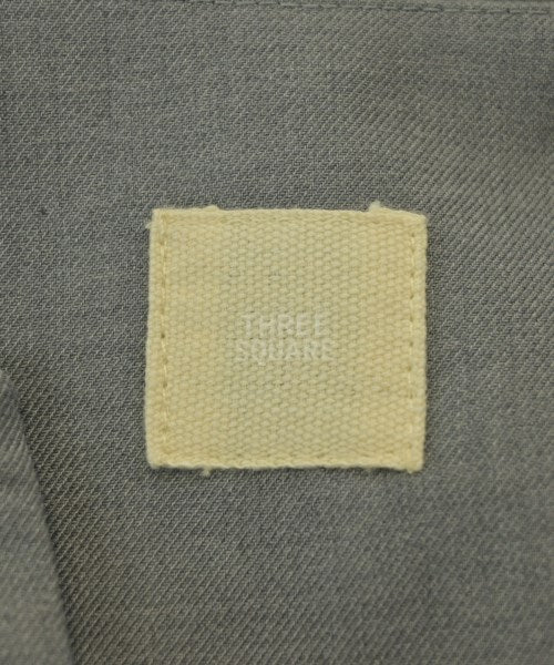 THREE SQUARE 無領外套