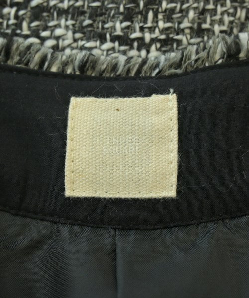 THREE SQUARE 無領外套