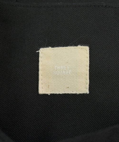 THREE SQUARE 無領外套