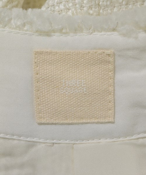 THREE SQUARE 無領外套