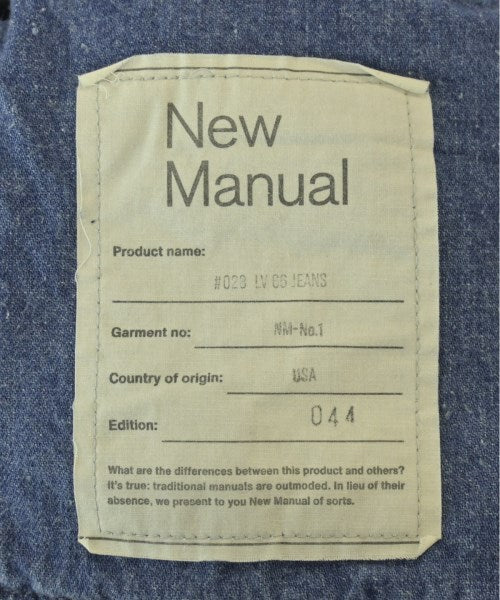 New Manual 牛仔褲