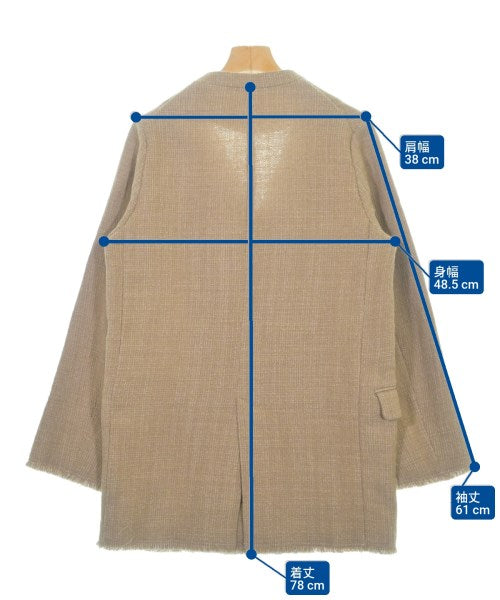 R'IAM-PLAGE 無領外套