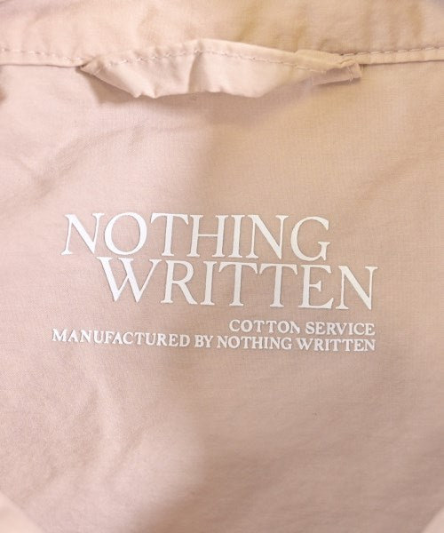 NOTHING WRITTEN 休閒襯衫