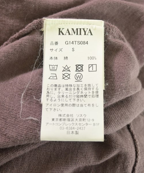 KAMIYA T恤/上衣