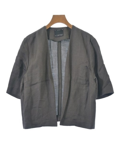 conte 無領外套