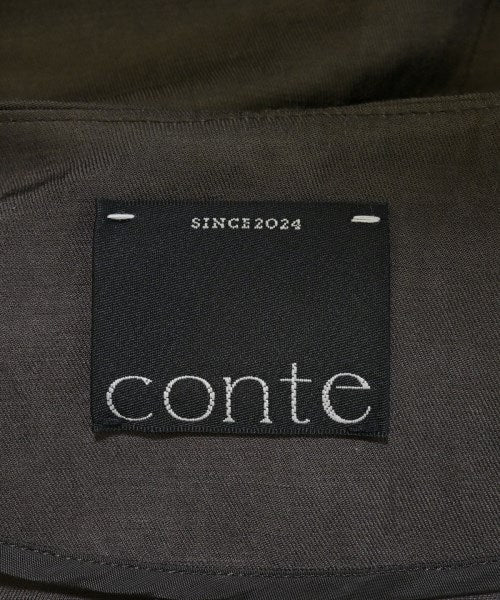 conte 無領外套
