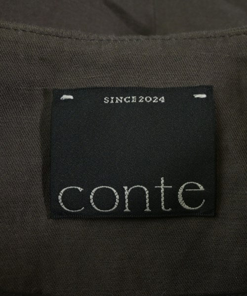 conte 無領外套