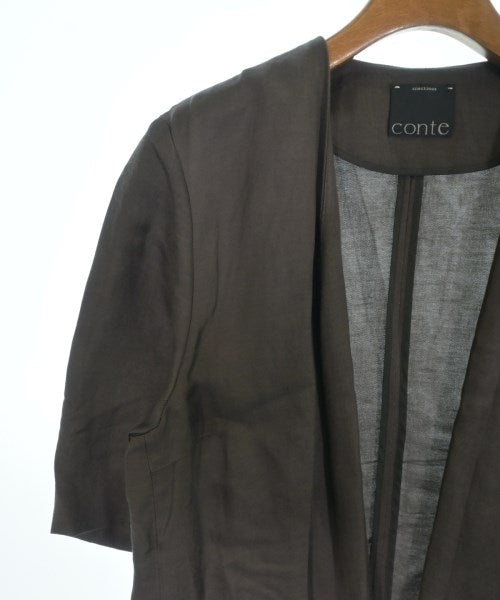 conte 無領外套
