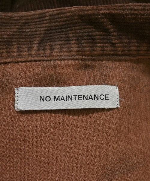 NO MAINTENANCE 斜紋夾克