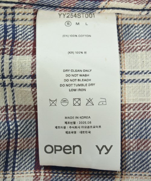 OPEN Yy 休閒襯衫