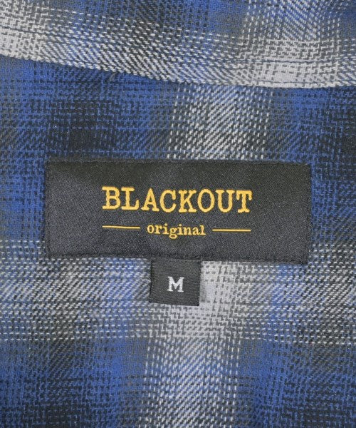 BLACKOUT 休閒襯衫
