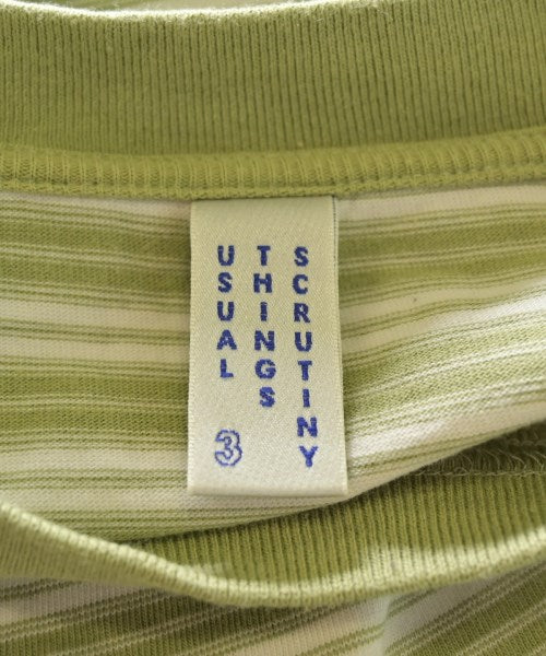 USUAL THINGS SCRUTINY T恤/上衣