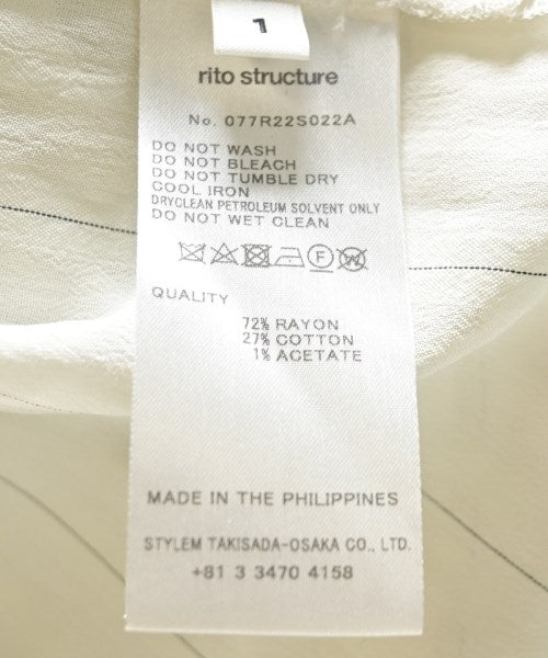rito structure 襯衫裙