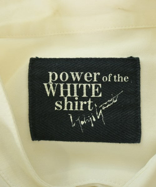 power of the WHITE shirt 休閒襯衫