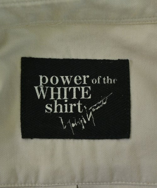 power of the WHITE shirt 休閒襯衫