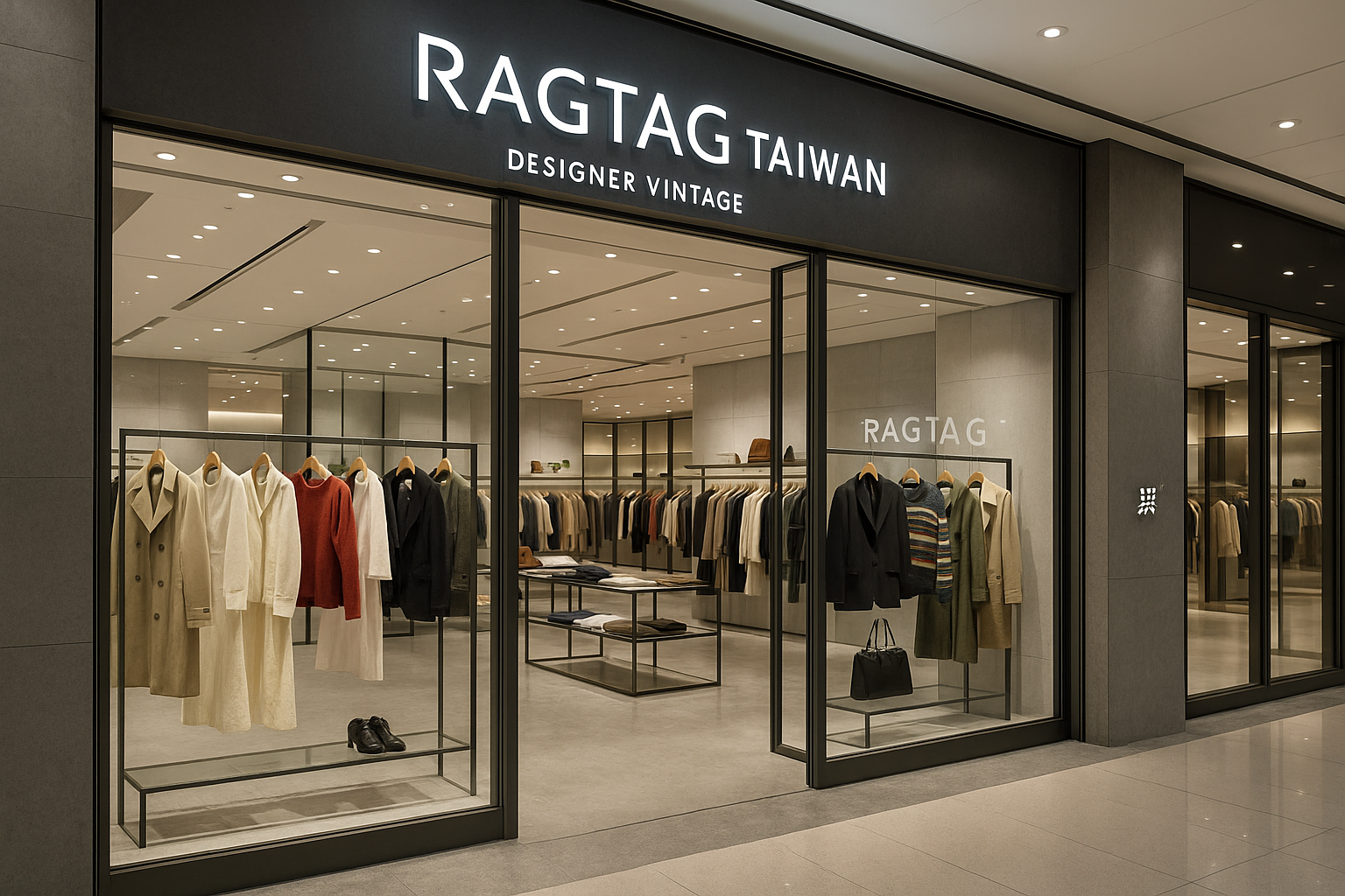 ショップ名はRAGTAG TAIWAN